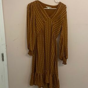 Long brown DownEast dress size XS
